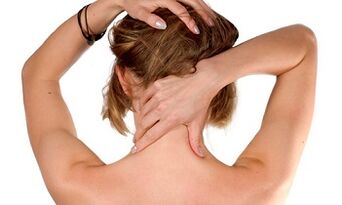 Auto -masaxe do pescozo para a osteocondrose
